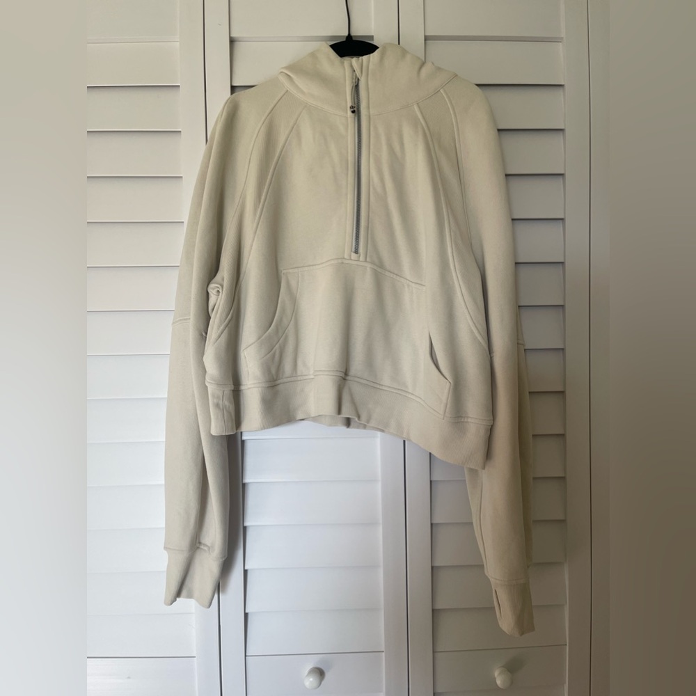 Scuba Half Zip, Bone - image 1